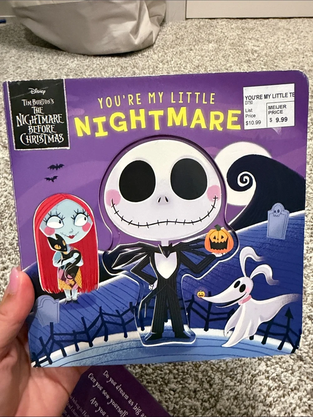 Disney The Nightmare Before Christmas Kids' 3 Piece Book Set